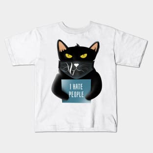 I hate people Kids T-Shirt